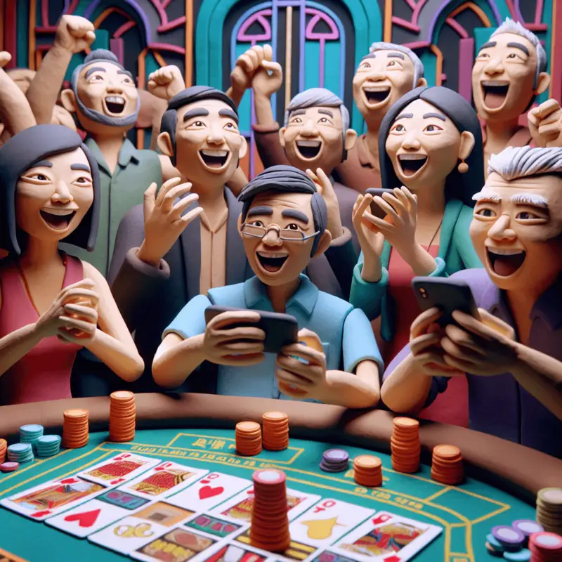 Exciting visuals of Progressive Jackpot-Slots gameplay